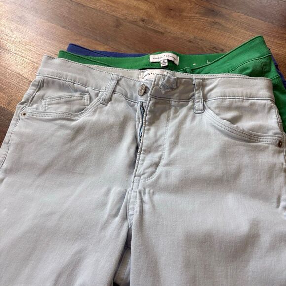Gibson Latimer Budle Lot of 3 Skinny Pants Women's 8 Royal Blue, Green, Light Bl - Picture 10 of 15